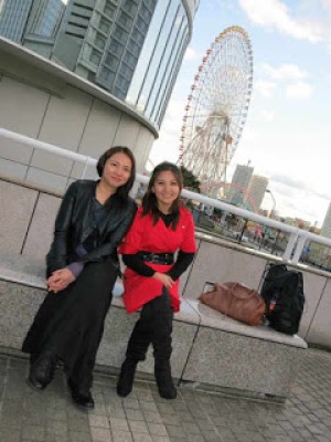 With Chonx. Pan Pacifico Yokohama.